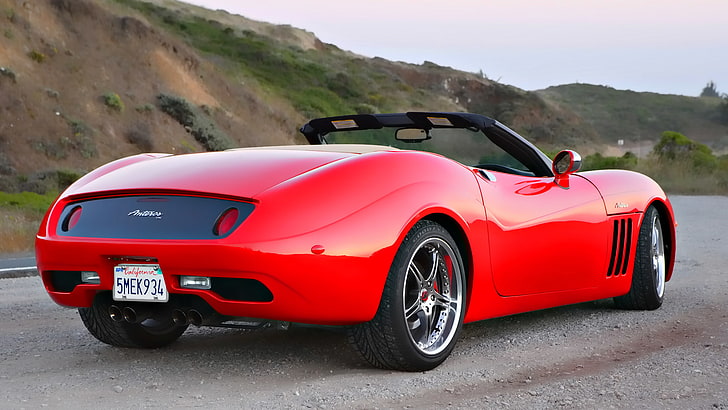 red convertible car, dream, sports Car, luxury, land Vehicle
