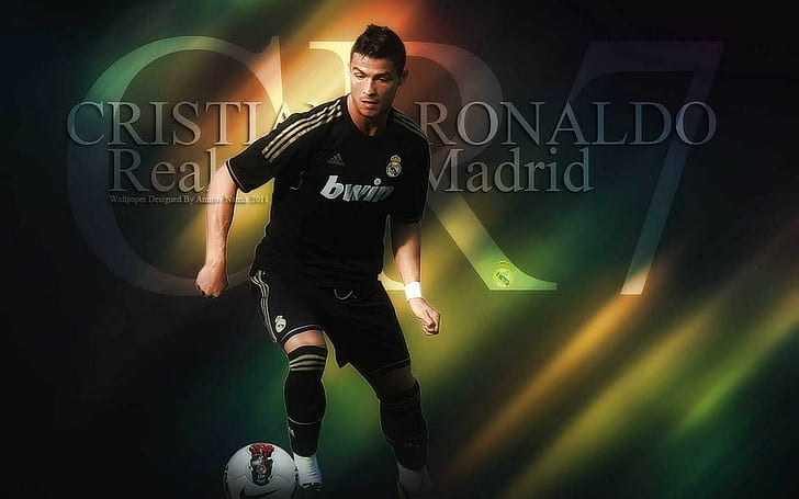 Cristiano Ronaldo Real Madrid Soccer Player, celebrity, celebrities, HD wallpaper