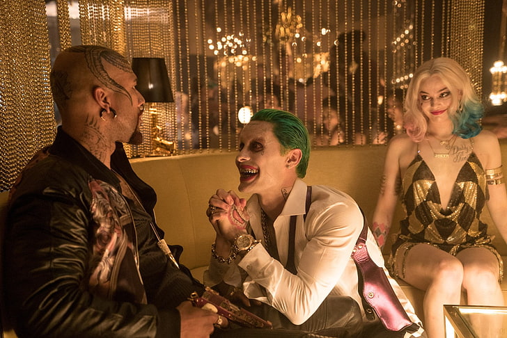 Suicide Squad Joker and Harley Quinn, Movie, Deadshot, Jared Leto