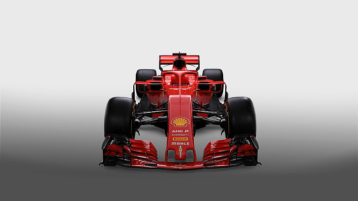 Formula One, 2018, 4K, F1 cars, Ferrari SF71H, F1 2018, HD wallpaper