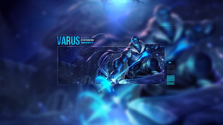 Varus game screenshot, League of Legends, ADC, communication, HD wallpaper