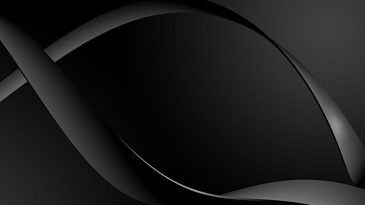 round black wooden table top, abstract, minimalism, monochrome, HD wallpaper
