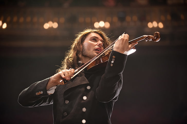 brown wooden violin, Paganini:Violinist Of Devil, The Devil's Violinist, HD wallpaper