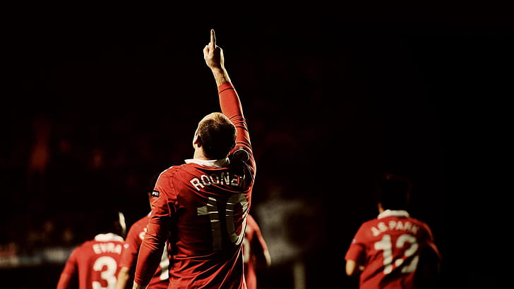 Soccer Wayne Rooney Pointing HD