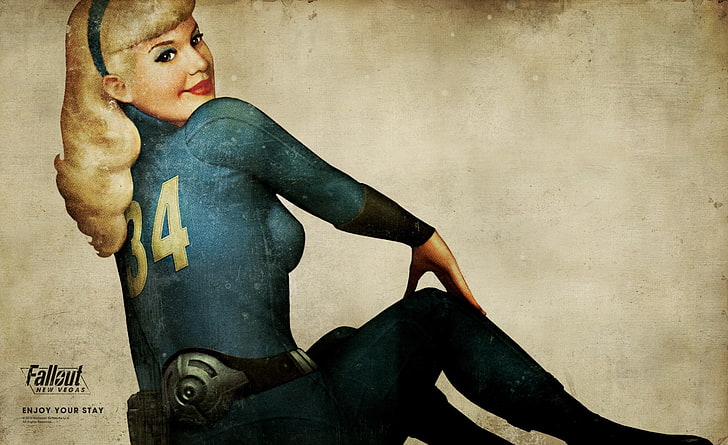 Fallout New Vegas - Enjoy Your Stay, Fallout digital wallpaper, HD wallpaper