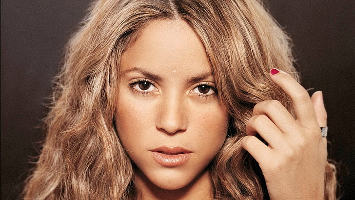 Shakira, celebrity, face, women, singer, portrait, headshot, HD wallpaper