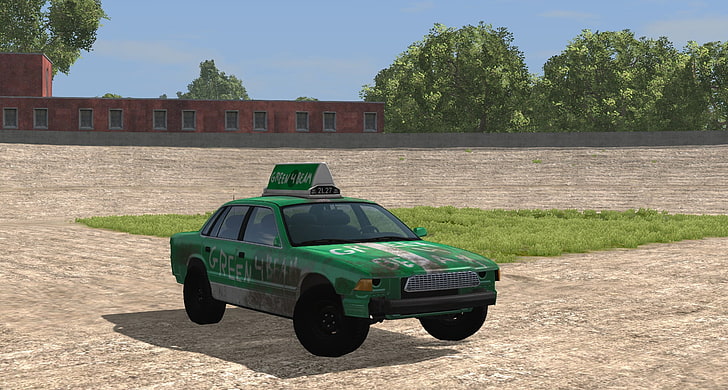 car, vehicle, BeamNG, mode of transportation, built structure