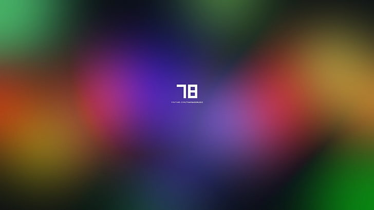 78 text overlay, minimalism, Trap Nation, colorful, technology, HD wallpaper