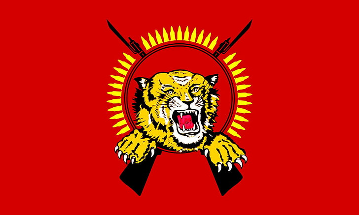 2000px tamil tigers flag svg, HD wallpaper
