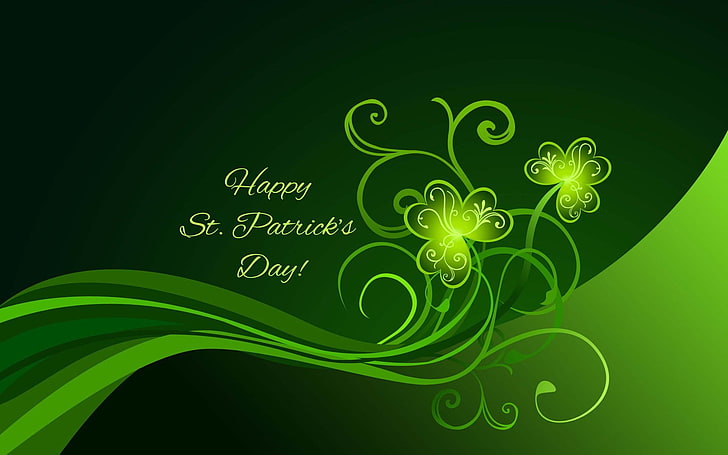 Holiday, St. Patrick's Day, green color, no people, growth, HD wallpaper