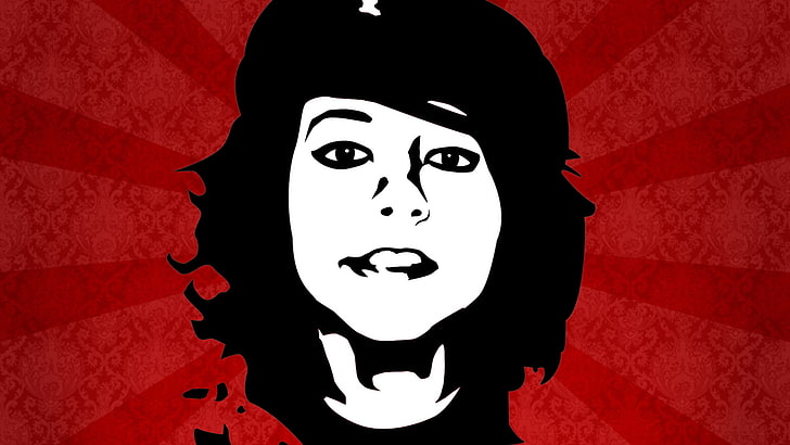 revolutionary, Boxxy, Che Guevara, genderswap, red, one person, HD wallpaper