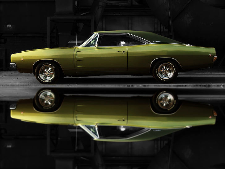 1968, charger, classic, dodge, hot, muscle, r t, rod, rods, HD wallpaper