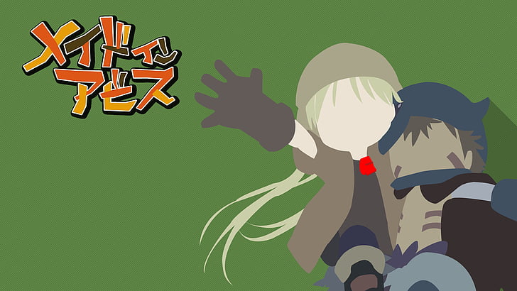 Anime, Made In Abyss, Minimalist, Regu (Made in Abyss), Riko (Made in Abyss), HD wallpaper