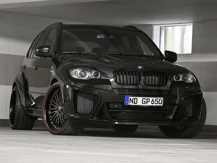 black BMW X5 E70 SUV, style, cars, land Vehicle, transportation, HD wallpaper