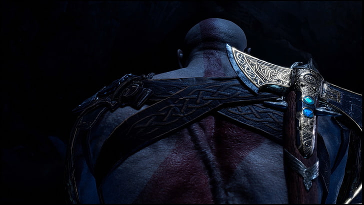 God of War, God of War (2018), Kratos, PlayStation 4, video games HD wallpaper