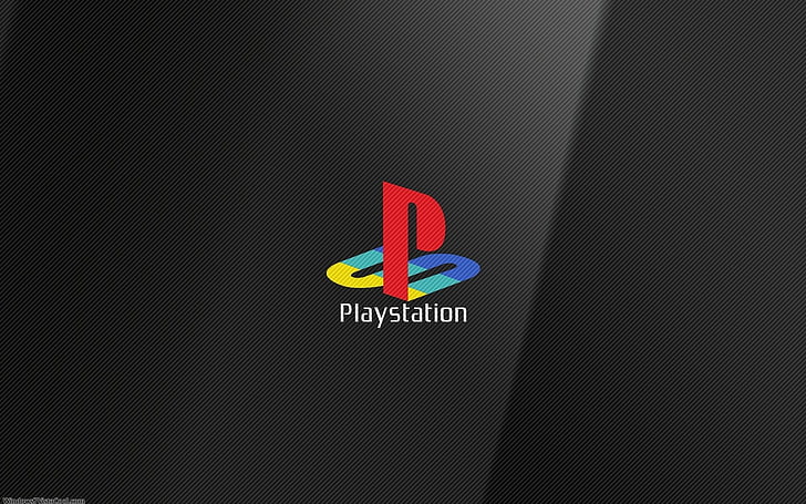 PlayStation logo, sony playstation, company, symbol, vector, sign, HD wallpaper
