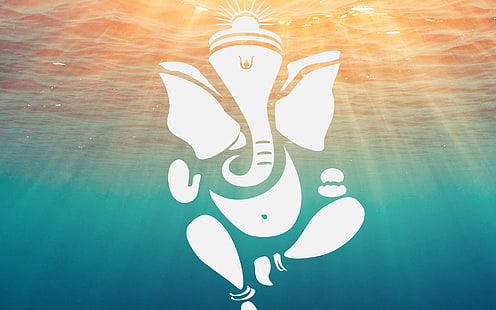 HD wallpaper: Lord Ganesha Deep Ocean Water, elephant god illustration,  representation | Wallpaper Flare