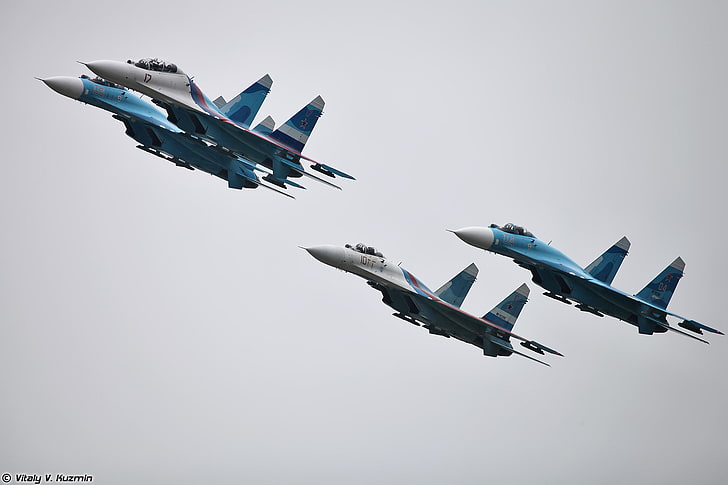 Su-27, military aircraft, airshows, jet fighter, Sukhoi Su-27, HD wallpaper