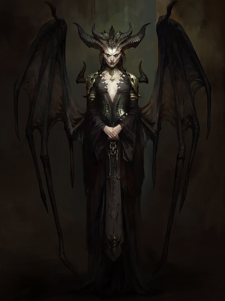Diablo IV, Blizzard Entertainment, Lilith (Diablo), HD wallpaper