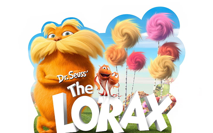 Dr Seuss The Lorax Movie, HD wallpaper