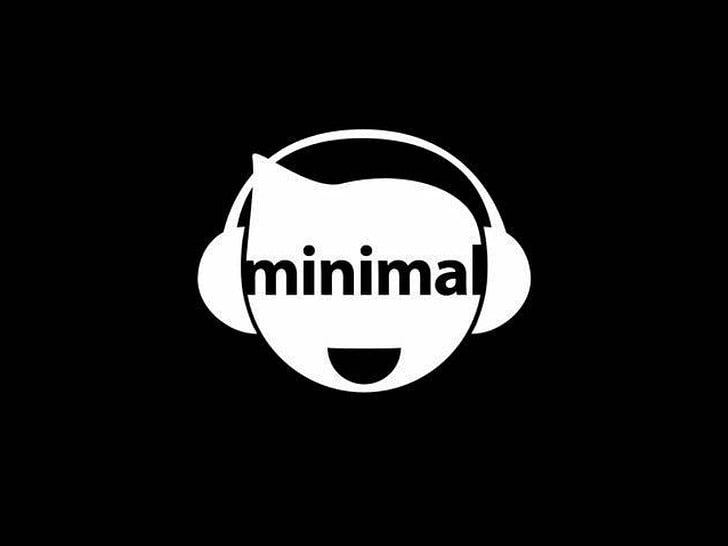 minimalism, headphones, communication, text, single object, HD wallpaper