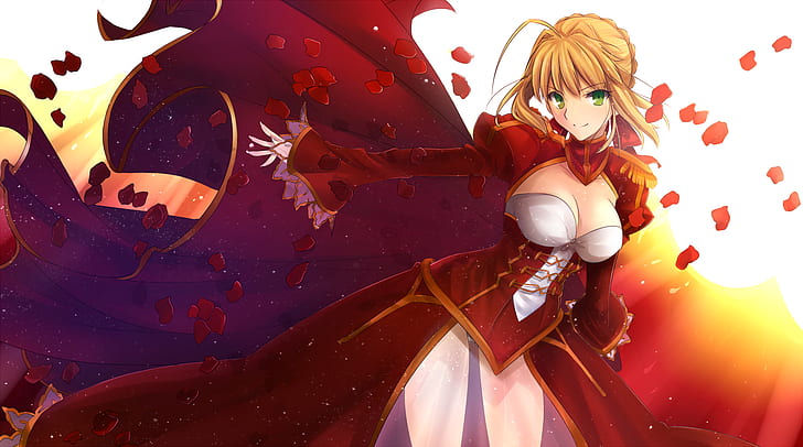 Fate Series, Fate/Extra, Red Saber