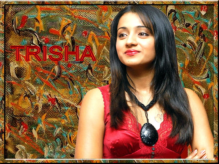 Beautiful Trisha, Trisha illustration, Female Celebrities, Trisha Krishnan, HD wallpaper