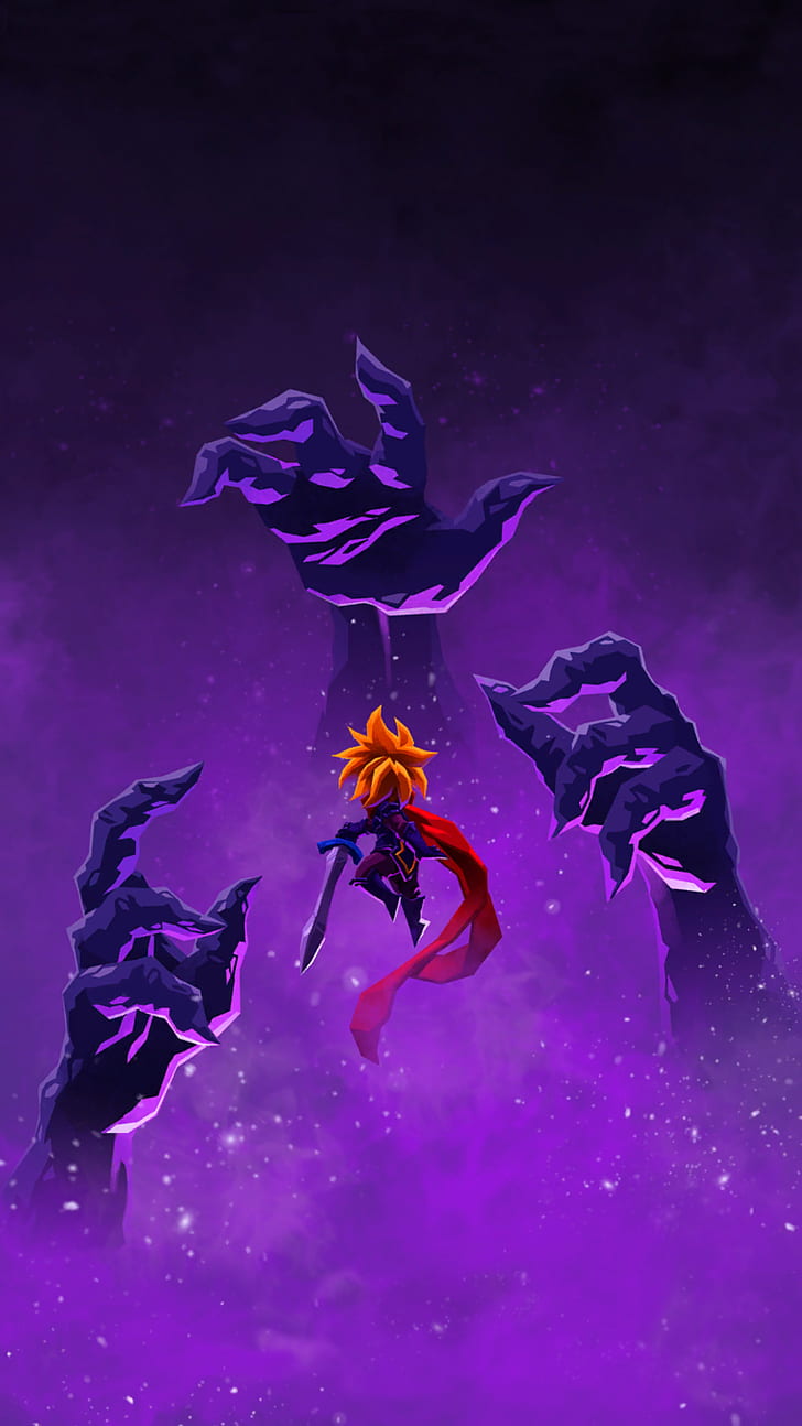 games art, purple background, video games, vertical
