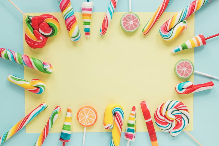 HD wallpaper: Food, Candy, Colors, Lollipop, Sweets | Wallpaper Flare