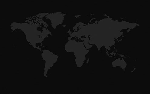 HD wallpaper: earth, the world, continents, black background, world map |  Wallpaper Flare