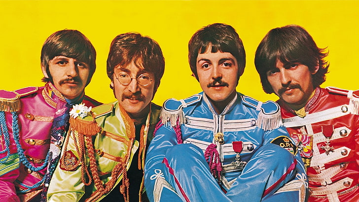 Beatles poster, Band (Music), The Beatles, looking at camera, HD wallpaper