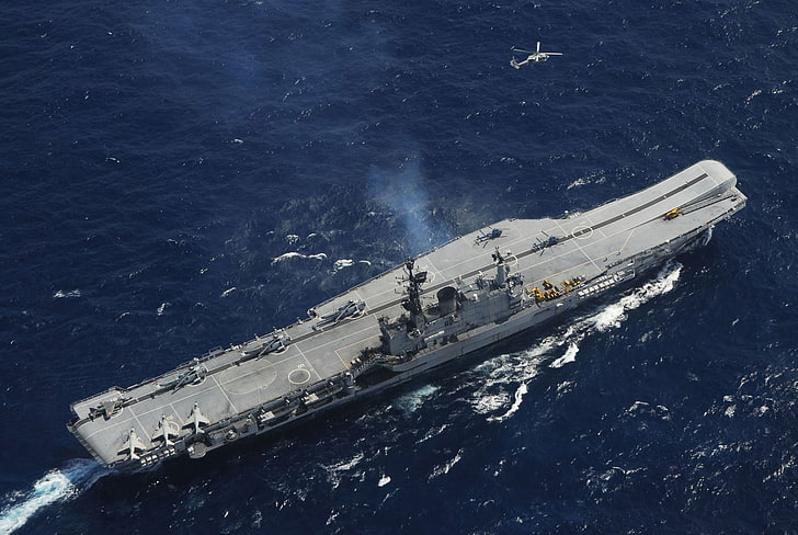 Warships, Indian Navy, Aircraft Carrier, INS Viraat (R22), HD wallpaper