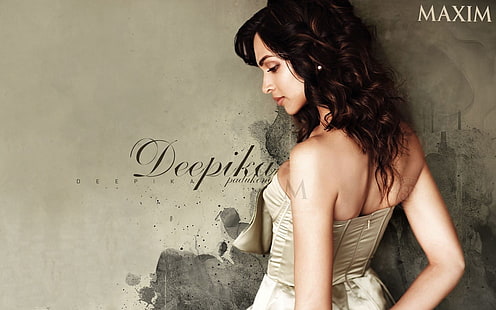 HD wallpaper: 2010 Deepika Padukone Maxim wallpaper, Actresses, one person  | Wallpaper Flare