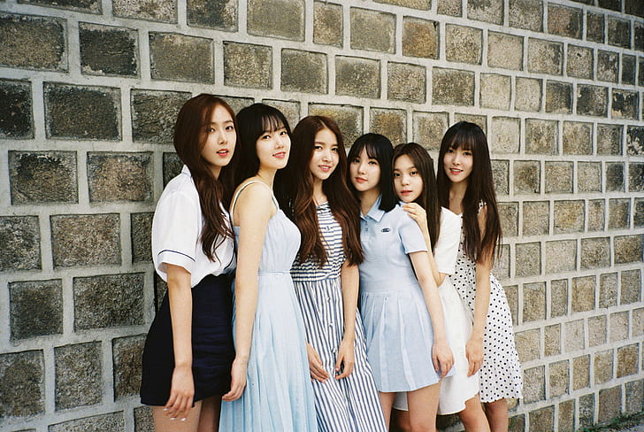 K-pop, Gfriend, South Korea, musician, Asian, brunette, women, HD wallpaper