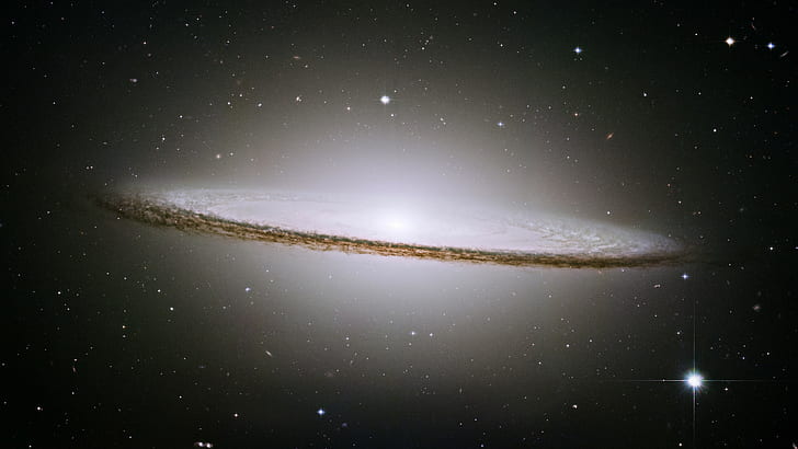 Messier104, galaxy, space, Sombrero Galaxy, NASA