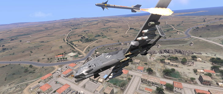 Video Game, Arma 3, Aircraft, Fairchild Republic A-10 Thunderbolt II, HD wallpaper