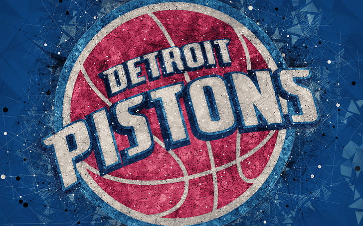 Hd Wallpaper Basketball Detroit Pistons Logo Nba Wallpaper Flare
