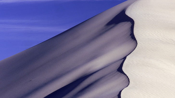 Sand dune in Death Valley National Park, dessert sand, nature, HD wallpaper