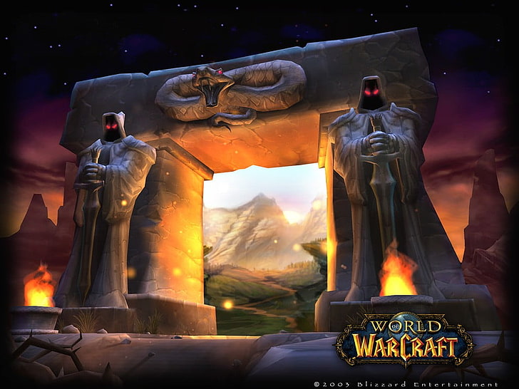 World of War Craft game cover, World of Warcraft, Blizzard Entertainment, HD wallpaper