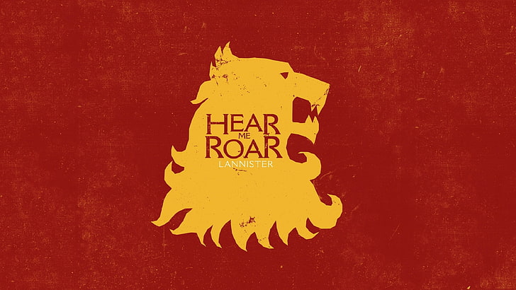 game of thrones tv series arms house lannister hear me roar Architecture Houses HD Art, HD wallpaper
