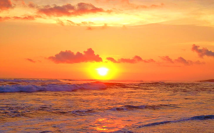 Beautiful Bali Beach Sunset Photo Visit Indonesia Wallpaper, HD wallpaper