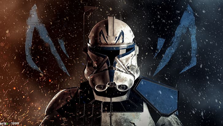 Star Wars, Captain Rex, clone trooper, The Clone Wars, HD wallpaper