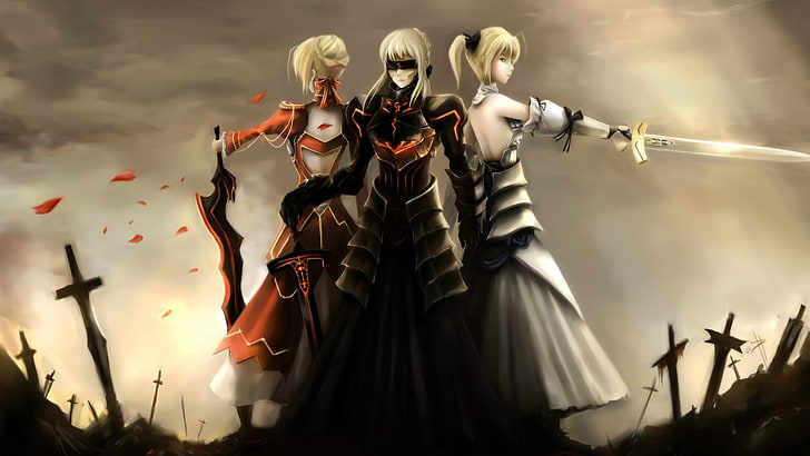 Fate Stay Night saber wallpaper, anime, anime girls, Fate Series