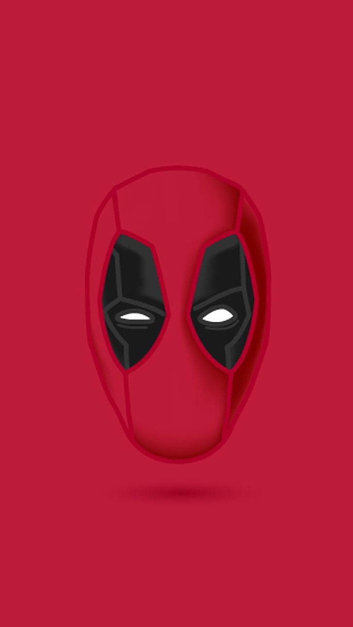 HD wallpaper: Deadpool digital wallpaper, superhero, studio shot, red,  colored background | Wallpaper Flare