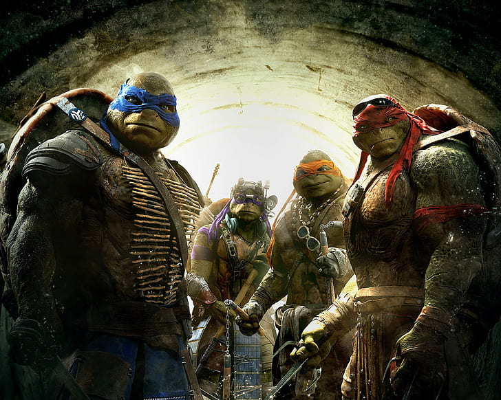 Teenage Mutant Ninja Turtles movie, tmnt characters, Animal, Film, HD wallpaper