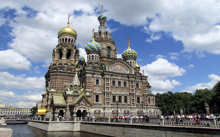 Church Of Our Saviour On The Spilled Blood,st Petersburg,russia   Img 54151, HD wallpaper