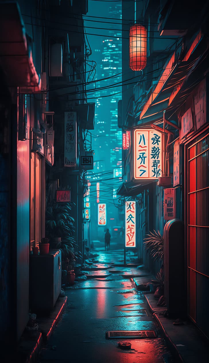 4K Alley Wallpapers  Background Images