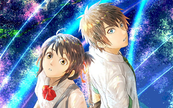 HD desktop wallpaper: Anime, Your Name, Kimi No Na Wa, Mitsuha Miyamizu,  Taki Tachibana download free picture #809702