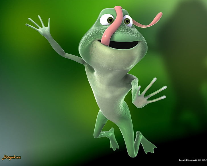 HD wallpaper: funny tongue frogs 3d 1280x1024 Animals Frogs HD Art |  Wallpaper Flare