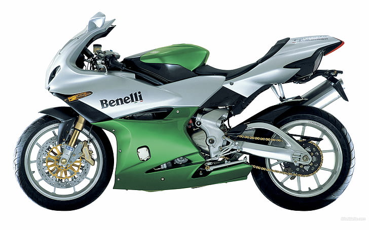 Benelli Tornado TRE LE HD, gray and green benelji sports bike
